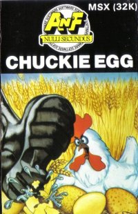Chuckie Egg PAL MSX PAL box art